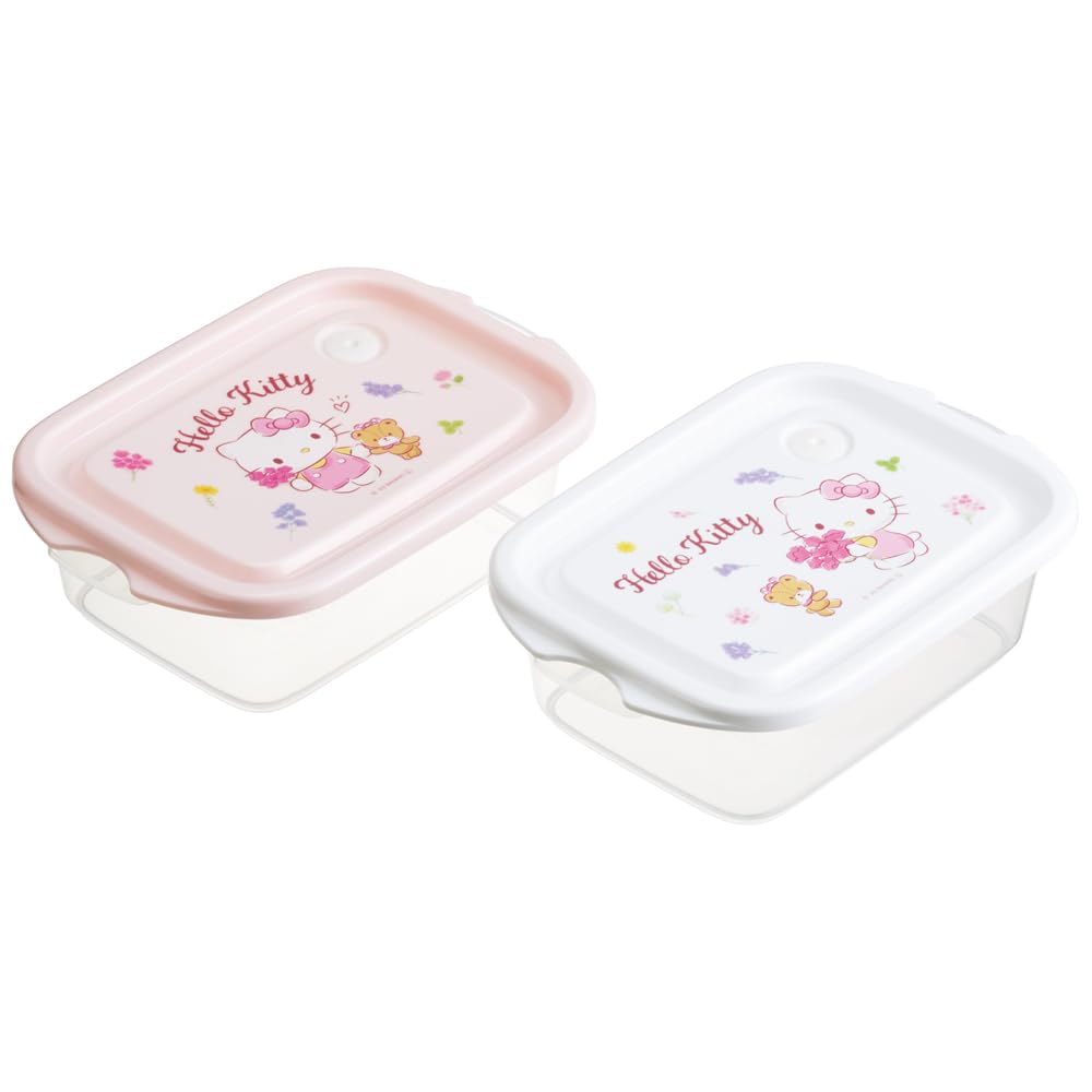 ハローキティ 25周年記念　 タッパー　5個セット ハローキティ 25周年記念 タッパー5個セット