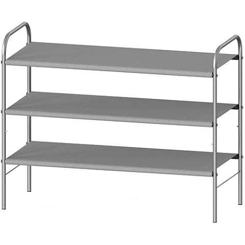 Simple Houseware 3-Tier Shoe Rack Storage Organizer Cover