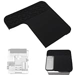 Top Mat for Ninja Luxe ES601 Espresso Coffee Machine, Food Grade Silicone Top Protector Anti-Slip Heat Resistant Waterproof Maker Pad Accessories for Ninja Luxe Cafe (Black)