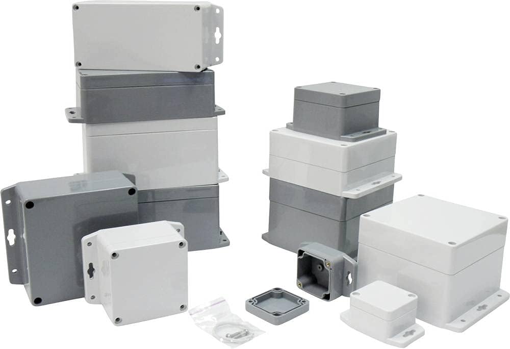 GaintaG353MF Universal Housing 222 x 146 x 75 ABS Plastic Dark Grey