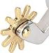 MORECP Western Spurs | Stainless Steel Spurs with Copper Rowel & Rotating Gear | 6-Hole Spurs Belt | Spurs for Men & Women | Cowboy Spurs for Equestrian Boots