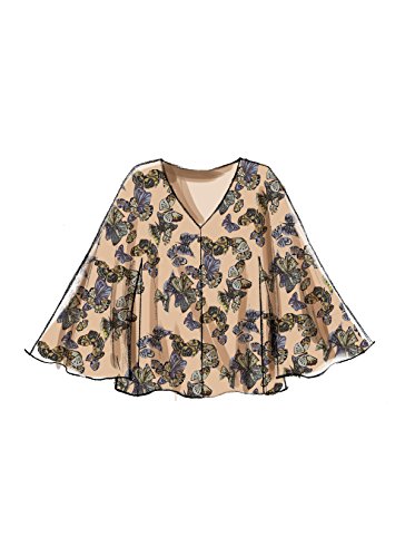 Patron de Hauts McCall's 7541 solution coupe fluide LRG-XXL - 5