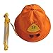 Produktbild CYCPACK Schutz Hut-Orange mit Cover - Anti-Staub-Anti-Saliva Fischer-Hut für Kinder Kinder, abnehmbare Dual-Use-Anti-Pollution Sonnenhut,4~8 Years