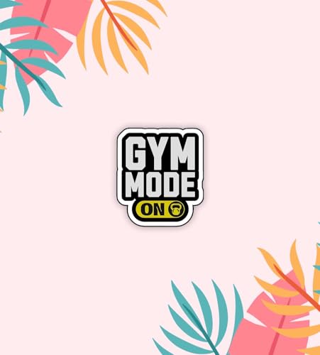 Image of Gift Me Bazar Gym Mood On Fridge Magnet Refrigerator Stylish for Home & Kitchen Decoration Items Magnets | Gift for Gym Lover | Motivational Fridge Magnets