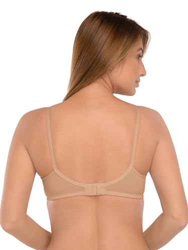 Image of DAISY DEE Women's Girls Cotton Non-Padded Wirefree Seamless Full Coverage Comfortfit Everyday Use T-Shirt Bra - NDSZN