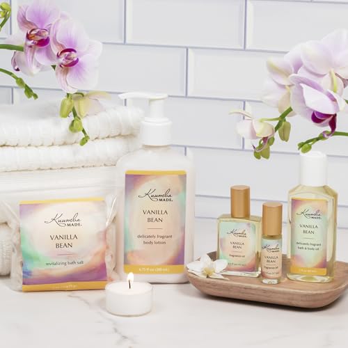 Kuumba Made Vanilla Bean Fragrance Oil Roll-On 0.125 fl oz (3.7ml) | Rollerball Perfume | Alcohol Free - Image 4