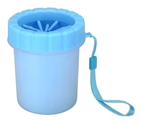 COPO LIMPADOR LIMPA PATAS PATINHAS DE CACHORRO CÃO PET COR AZUL