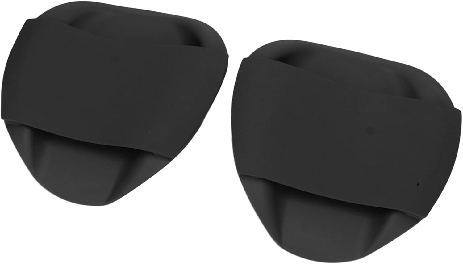 Swim Paddles Hand,Swim Training Paddle PP Silicone Ergonomic Shape Swim Training Hand Paddle for Freestyle ( Black )