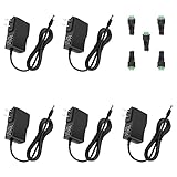 Arkare 5V 2A Power Supply Adapter DC 5V 2000mA Power Cord AC/DC Charger AC 100V-240V to DC 5 Volt 1.5A 1Amp 0.5A for Security Camera Baby Monitor Graco Swing TV Box Raspberry Pi USB Type C (5 Pack)