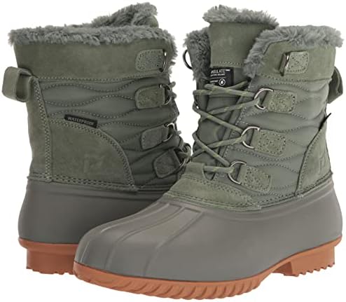 Propet Women's Ingrid Cold Weather Boots, Wild Thyme, 10 XX-Wide US | Image 6