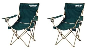 キャプテンスタッグ  チェア　リクライニング付 　2脚セット CAPTAIN STAG 木製 折りたたみチェアー 2脚セット アウトドア