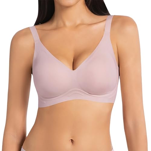Soutien-gorge confortable sans couture push-up à bonnets souples sans armature