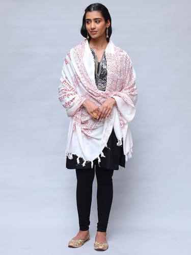 Women's Hare Rama Hare Krishna Prayer Shawl with Lord Ganesha Printed Stole for Pooja3