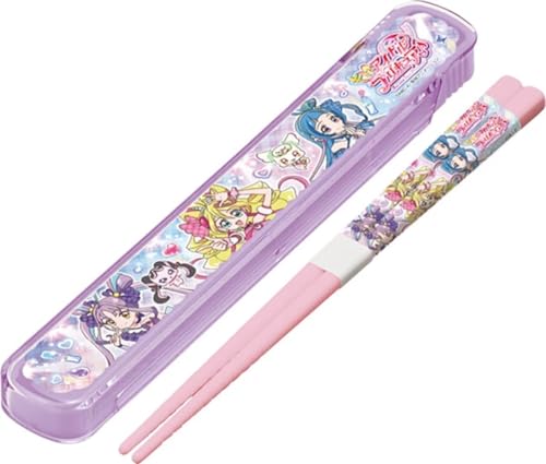 キミとアイドルプリキュア♪ ランチシリーズ 食器 プリキュア (食洗器OK, 箸・箸箱セット)