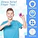 Galaxy 10 Pcs Cubes Bulk Gifts Space Astronaut Sensory Stress Anxiety Relief Cool Hand Mini Kill Time Cube Party Favors Stuffers for ADHD Adults, 5 Styles(Modern Style)