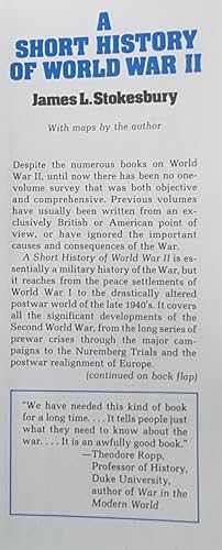 Short History of World War II 0709197365 Book Cover