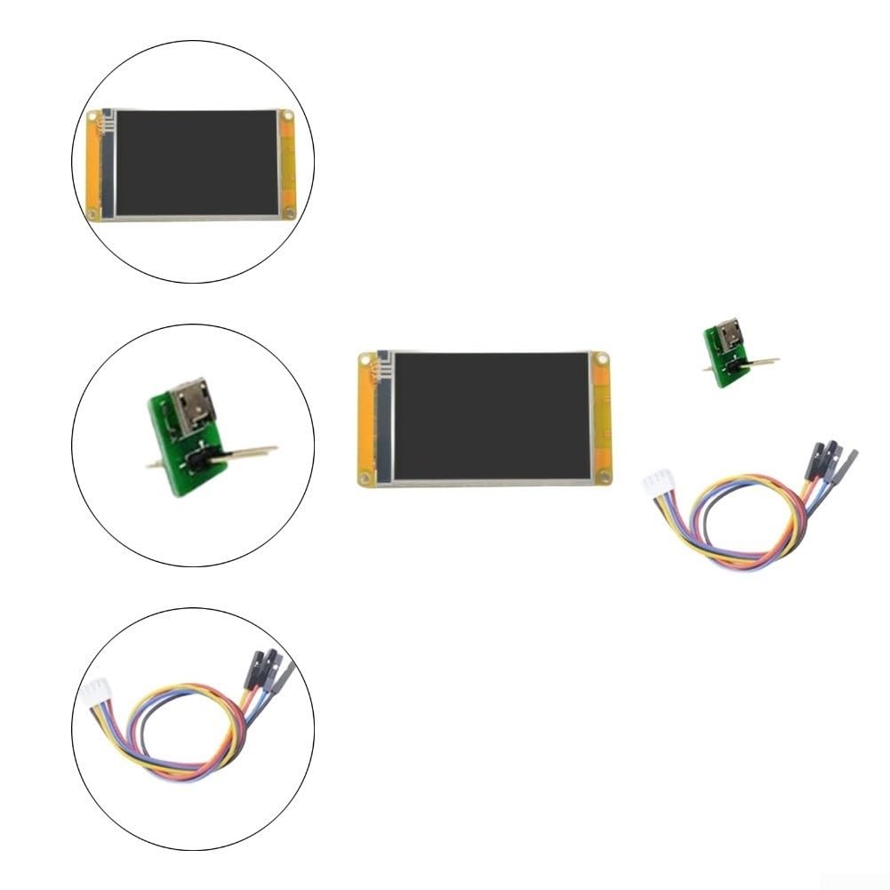 Nextion Discovery Series HMI Touch Display da 2,4" 3,5" TFT LCD resistivo schermo per STM32GO ARM Cortex-M0+ controllo industriale (NX3224F024)