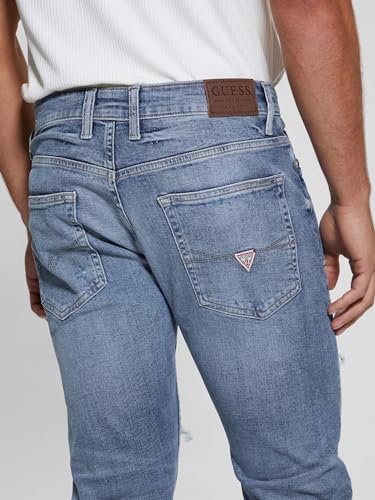 GUESS Men's Eco Mateo Straight Leg Jeans3