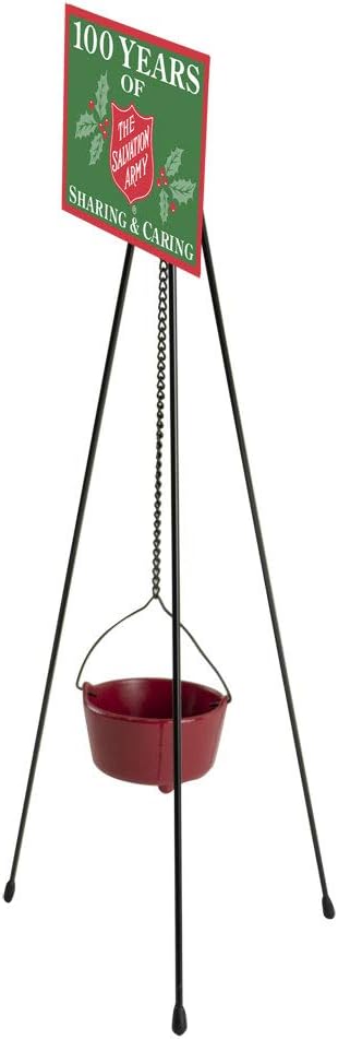 Byers' Choice Red Kettle with Tripod #430KE