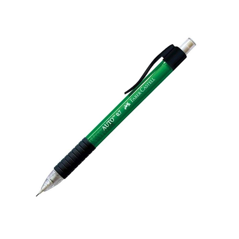 Faber-Castell PL133807 Grip Matic - Portaminas automático, punta de 0,5 mm, color hielo/amarillo