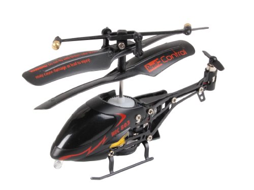 Revell Control, RC Quadrocopter Mini Fly, 4-Kanal IR-Fernsteuerung, 6-Axis Stabilisierungssystem, Rotorschutz, Ersatzrotoren Inklusive, LiPo Akku und Ladegerät, Länge 8 cm, Ab 14 Jahren