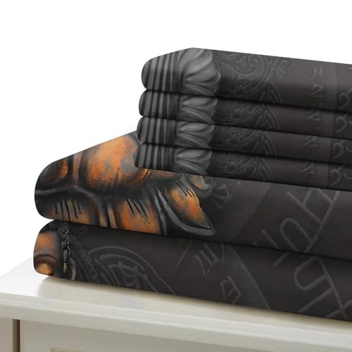 Housse de couette Boxer 220x240cm en microfibre avec parure de lit imprimée 3D - 7