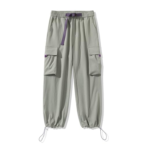 Pantalon homme multipoches de travail chaud extensible style cargo jogging - 4