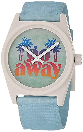 neff Adult's Daily Wild Analog Watch with Silicone Band Unisex, go away/mint, One Size