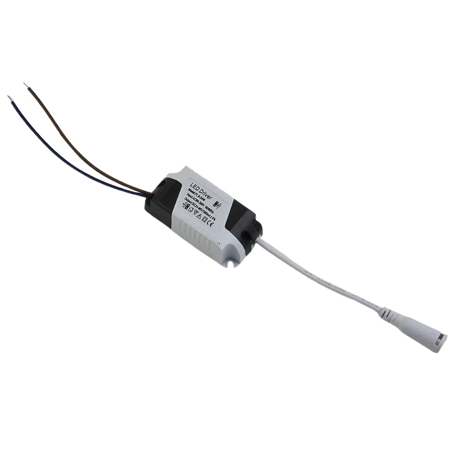 LED Driver 90-265V 8-18W/8-24W Lighting Transformer Panel Lamp Supply Adapter Waterproof Overheating Voltage Current(8-24W)