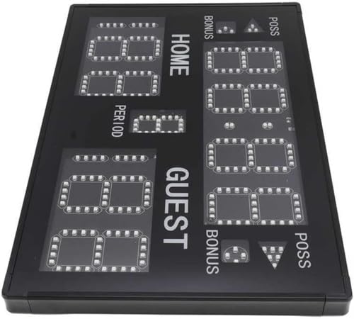 Marcador electrónico para baloncesto para interiores miniatura 3
