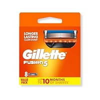 Gillette Fusion Manual Razor Blades, 8 Count