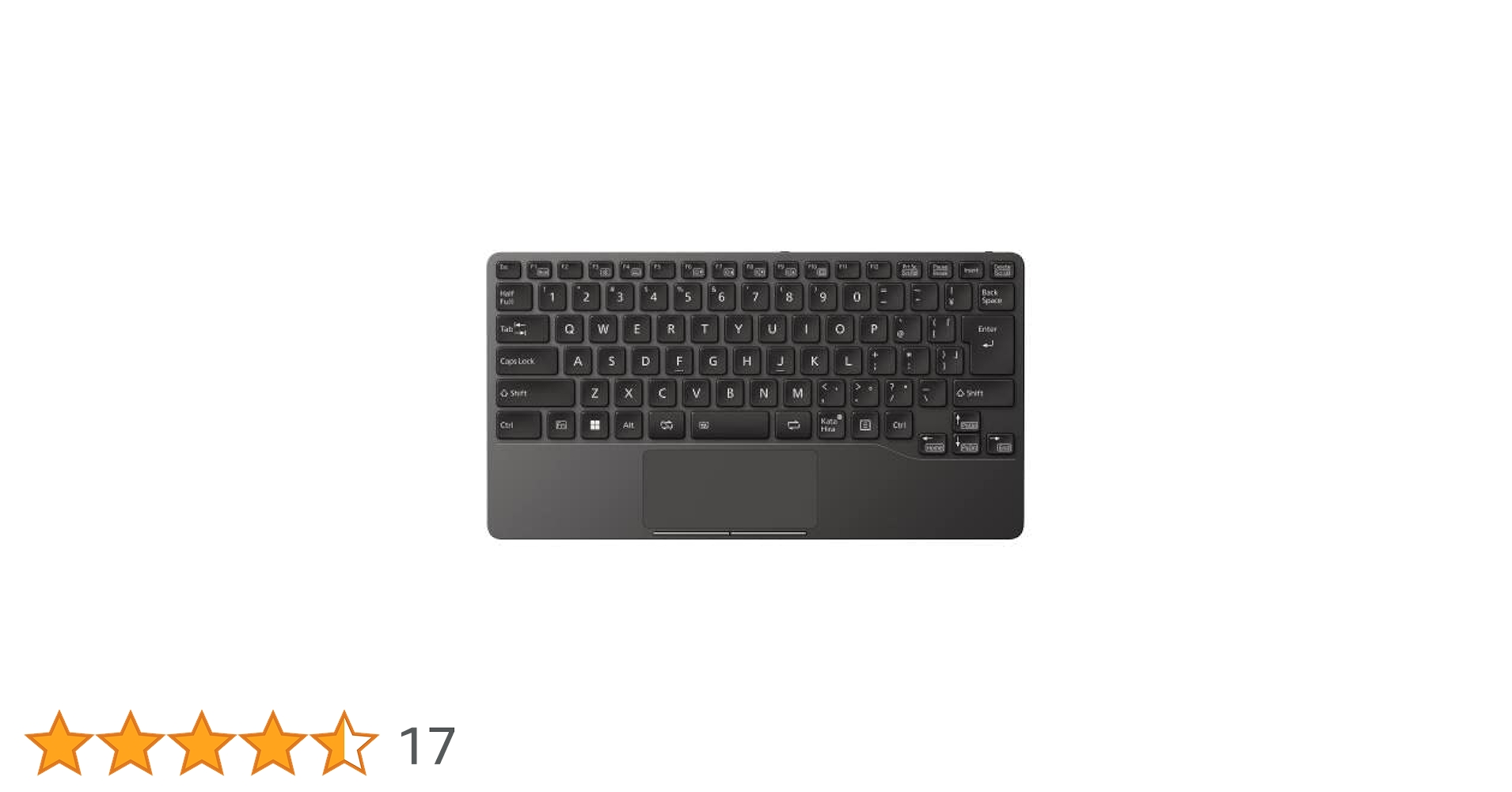美品　FMV Mobile Keyboard FMV-NKBUD 富士通 FMV Mobile Keyboard FMV-NKBUD [Dark Silver] 価格比較