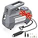 HAUSBELL Portable air Compressor for Car Tires, 12V DC Air Compressor tire inflator Pump, 150 PSI with Emergency LED Flashlight for Car, Motorcycles, Bicycles,Inflatables