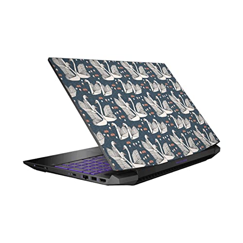 Autocollant cygnes pour HP Pavilion 15.6 au bureau ou café créatif