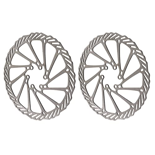 160mm 180mm Bike Disc Brake Rotors,2 PCS Steel Mountain Bicycle ...