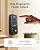 Smart Deadbolt Lock Fingerprint with 2 Lever Handles, Keyless Entry Front Door Lock Set, Electronic Keypad Lock, App Control - Auto Lock, Long Battery Life, Secure Home Basic Locks