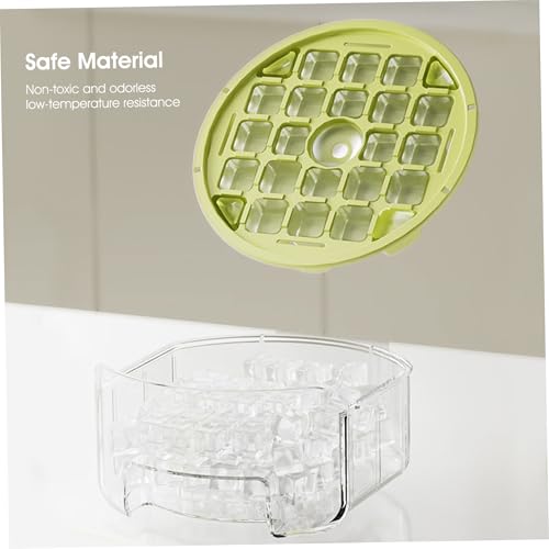 Hielera para freezer con 25 cubos y tapa, color verde miniatura 4
