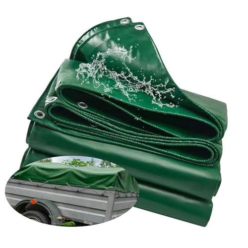 Lona de protección contra viento y roturas toldo impermeable verde 2