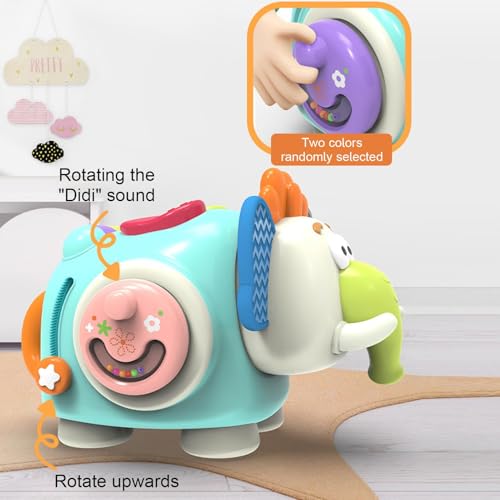 Bolas de quebra-cabeça para crianças, brinquedo de puxar corda - Brinquedo sensorial de bola ocupada