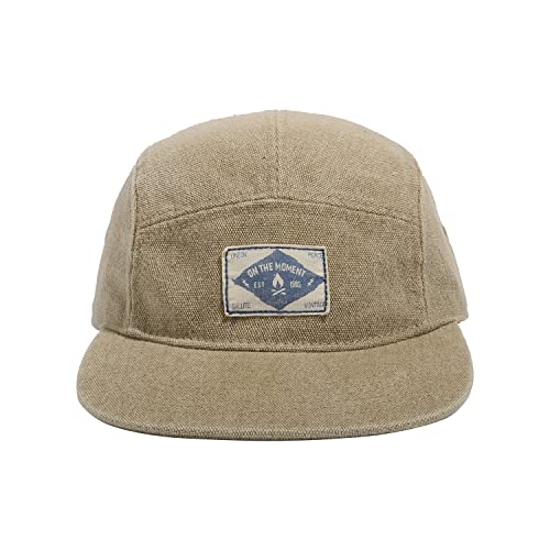 Clape Gorras de 5 Paneles para Hombre Gorra de Béisbol de Algodón Gorra Visera Plana Gorra...