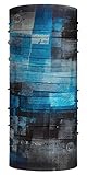 BUFF Multifunctional Neckwear Kids Original EcoStretch Ultra Stretch Fabric Worn 12+ Ways, G-Scale Blue