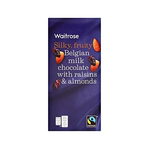 Fruit & Nut Milk Chocolate Waitrose 200g Pack of 4
