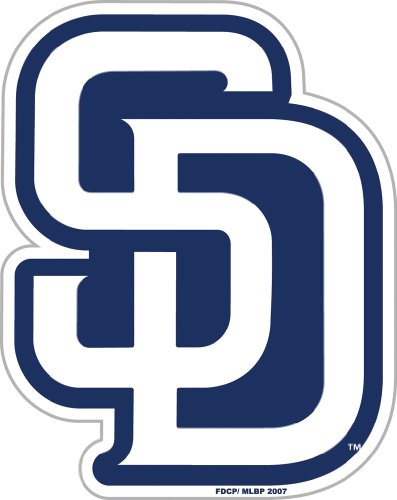 MLB San Diego Padres 12-Inch Vinyl Magnet