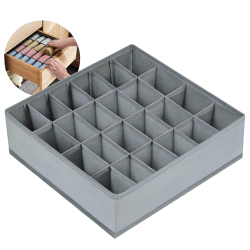 Organizador de Peças Íntimas com 24 Divisórias para Meias Cuecas ...
