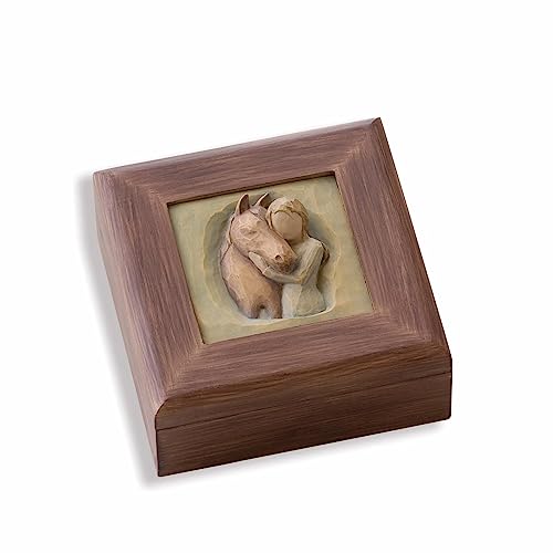 Willow Tree Quiet Strength Memory Box, Natural, 4.75 Inch