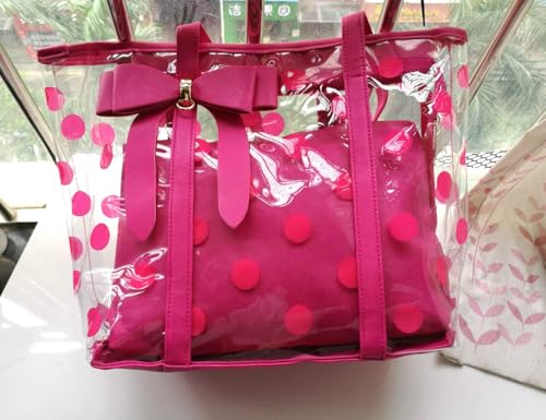 Image of Women's Clear Tote Bags Multi-Use Shoulder bag Handbag Beach bag Shopping Bag | Multi-Use