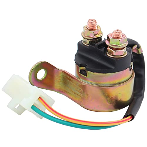 Doo Engy Anlasser Starter Relais Magnetschalter Motorrad Anlasserrelais Starterrelais für Suzuki DR 125 GN 250 GN250 GR 650 GR650X GSX750 VS 600 750 800 VS800 VX 800