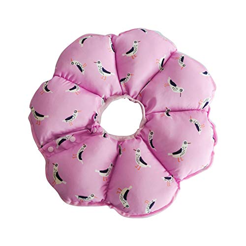 Rantow - Collar ajustable para perros y gatos después de la cirugía E-collar | suave cono de vergüenza | cuello protector de cuello para perros pequeños y gatos grandes