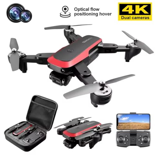 Image of DYOMNIZY S8000 Pro Drone with 4K Dual Camera | Foldable RC Drone with WiFi FPV, Altitude Hold, Headless Mode, Visual Positioning & Auto Return