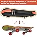 casmilee Finger Skateboard Case for TECH DECK Fingerboard Ultra DLX 14 Pack, Element Collectible Mini Skateboards Holder, Kids Toy Storage for Sticker Sheets, Wheels, Tool, Screws and Nut- Box Only